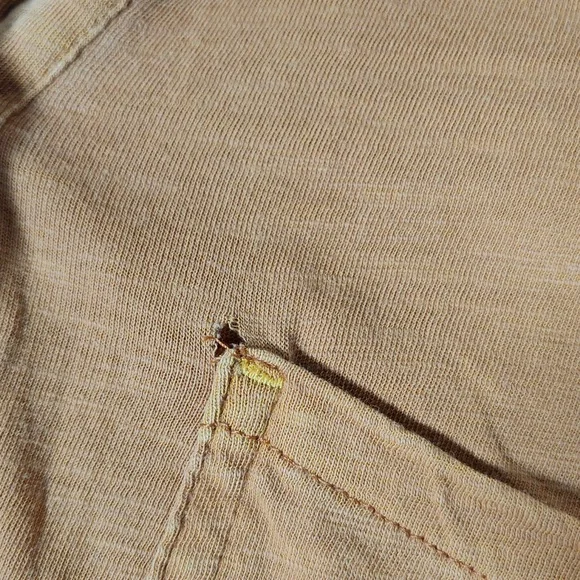 Anthropologie Maeve Leanne button down yellow shirt S - Picture 13 of 13